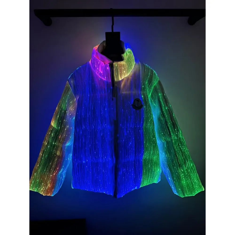 Moncler × Palm Angels  Moncler Maya 70 By Palm Angels Down Jacket Colorful Light YZ241128