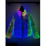Moncler × Palm Angels  Moncler Maya 70 By Palm Angels Down Jacket Colorful Light YZ241128