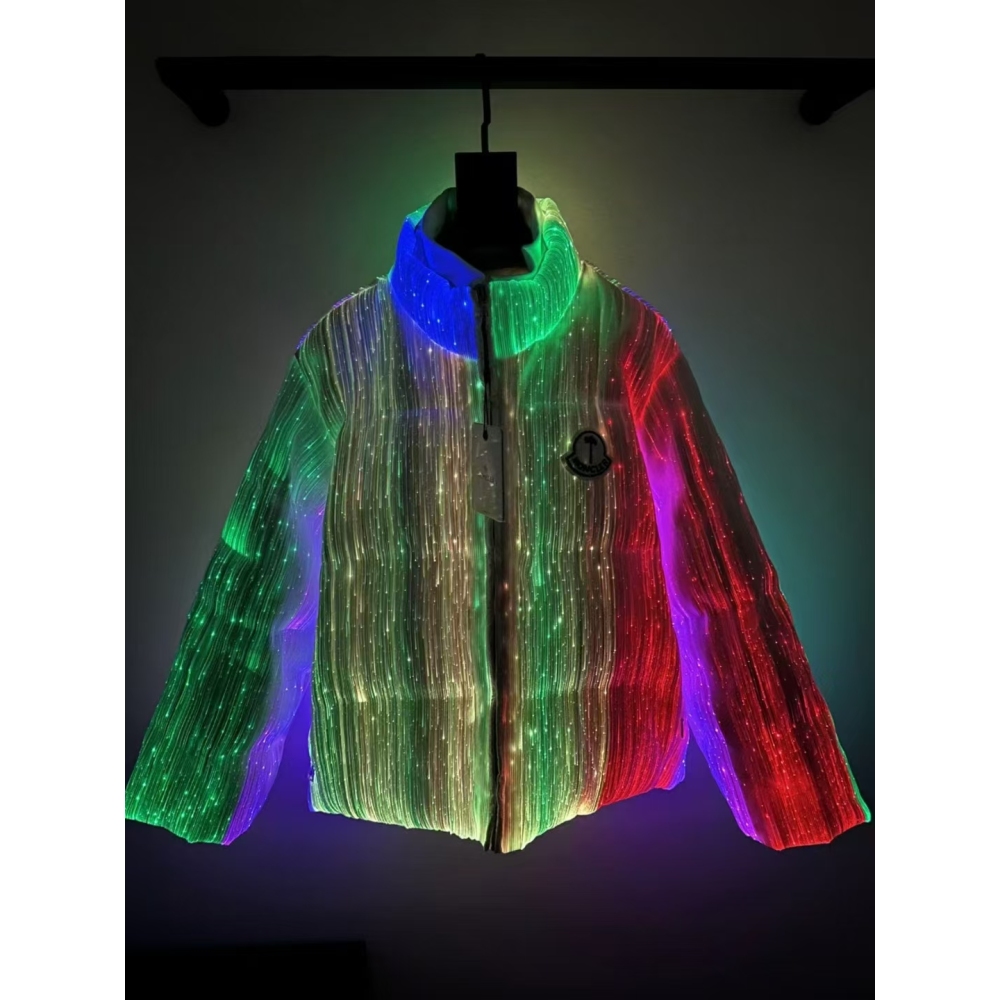 Moncler × Palm Angels  Moncler Maya 70 By Palm Angels Down Jacket Colorful Light YZ241128