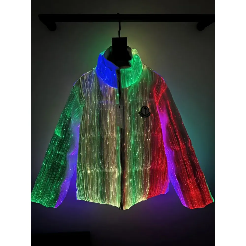 Moncler × Palm Angels  Moncler Maya 70 By Palm Angels Down Jacket Colorful Light YZ241128
