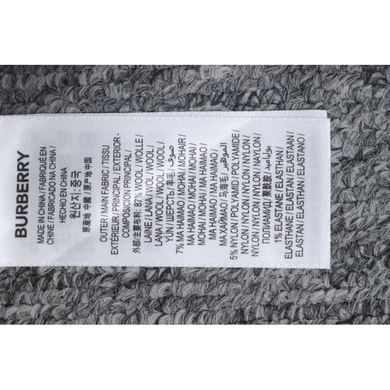 Burberry Check Wool Blend Sweater Sand CK WR3002024018