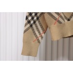 Burberry Check Wool Blend Sweater Sand CK WR3002024018
