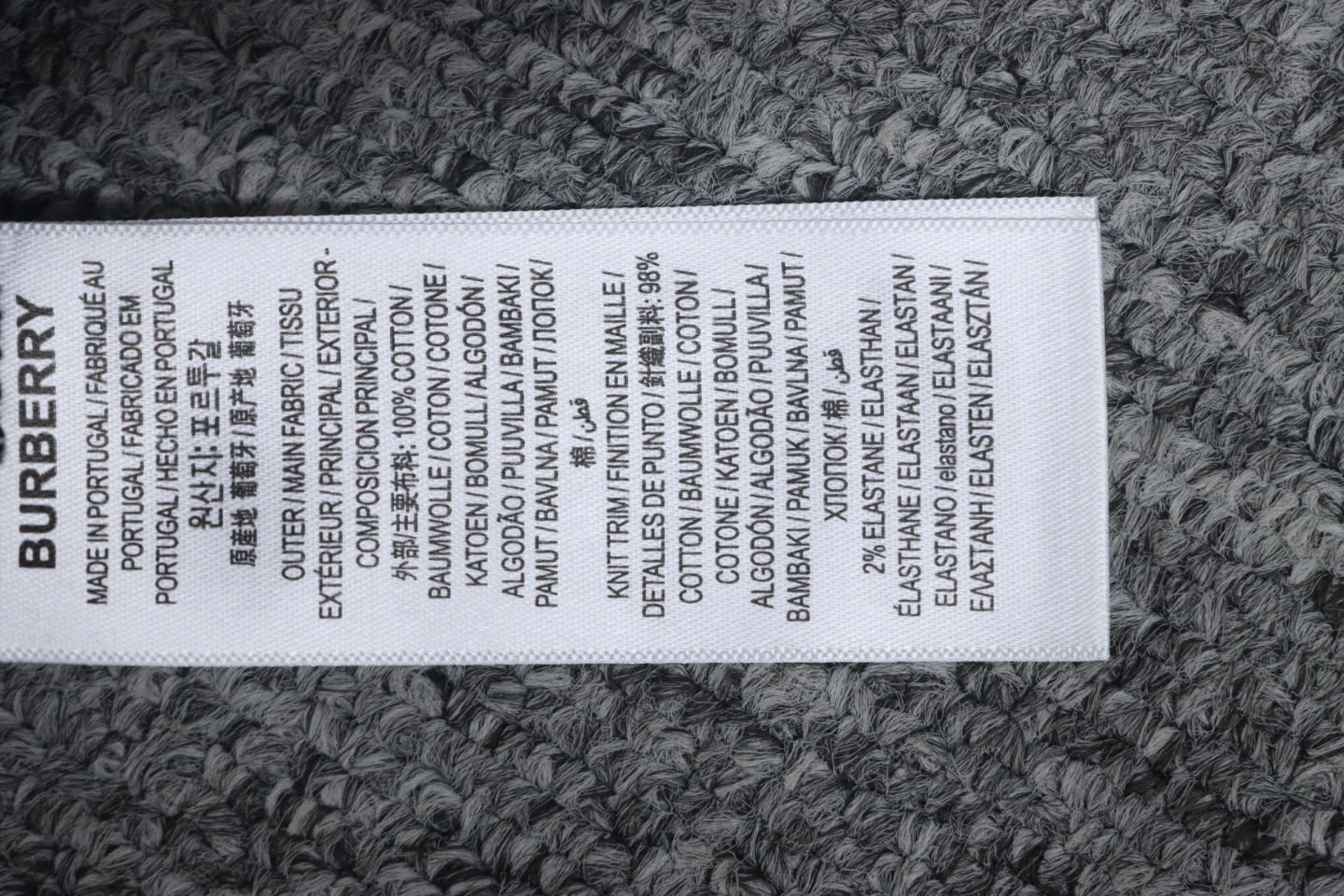 Burberry Coordinate Letter Printed Sweatshirt Black CK WR2402024012