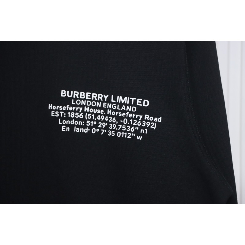 Burberry Coordinate Letter Printed Sweatshirt Black CK WR2402024012