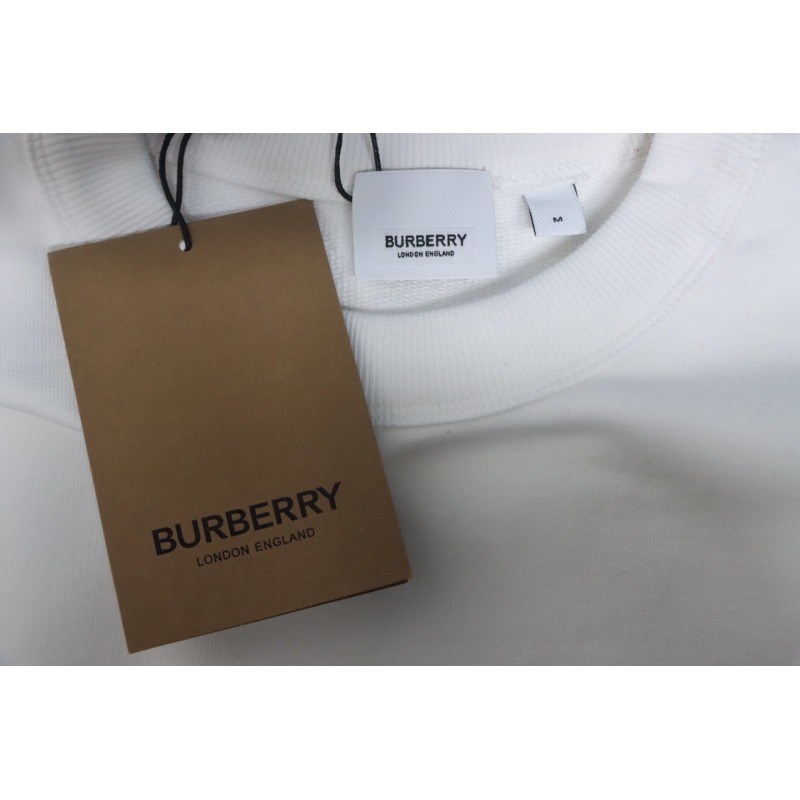 Burberry Coordinate Letter Printed Sweatshirt White CK WR2402024012