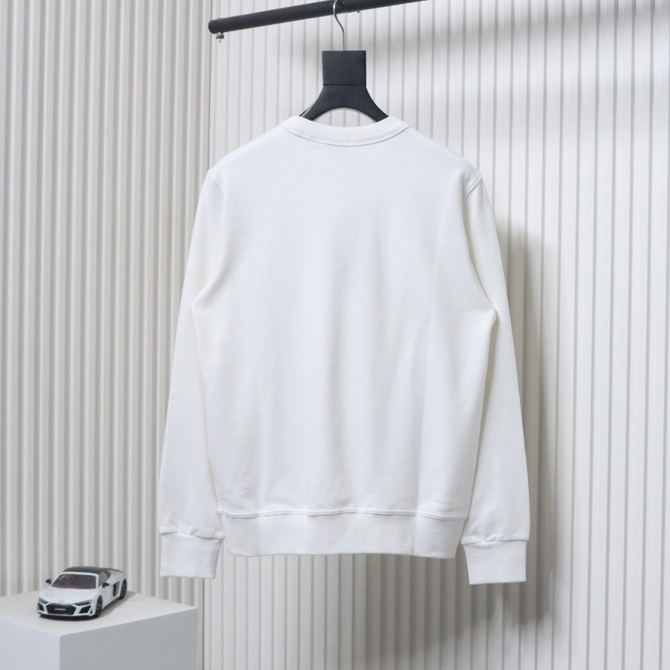 Burberry Coordinate Letter Printed Sweatshirt White CK WR2402024012