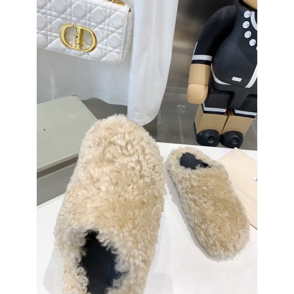Marni Fussbett Sabot Slide Beige PB SBMS004601 LM071 00M24