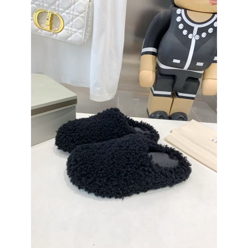 Marni Fussbett Sabot Slide Black PB SBMS004601 LM071 00M24