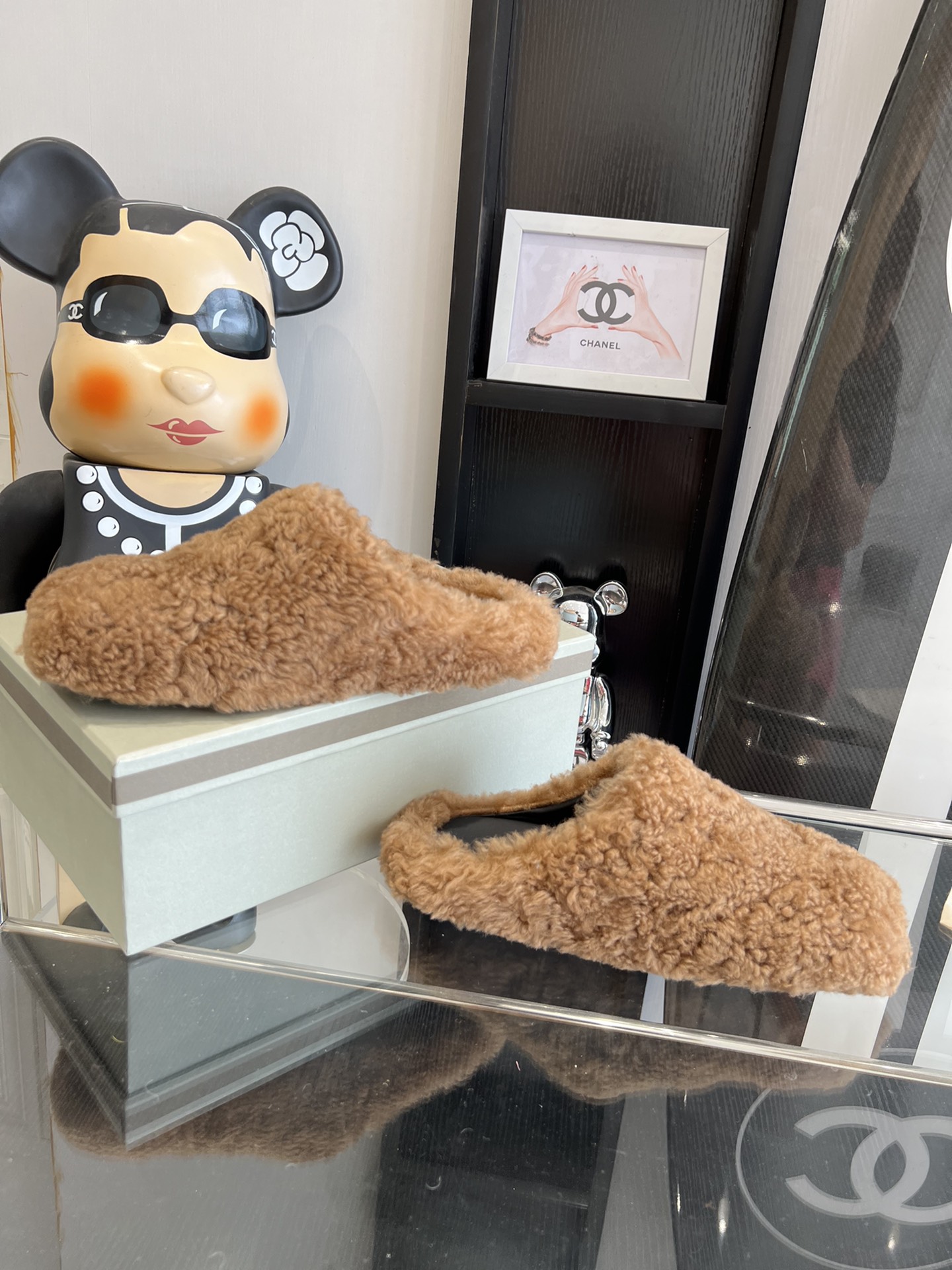 Marni Fussbett Sabot Slide Caramel PB SBMS004601 LM071 00M24