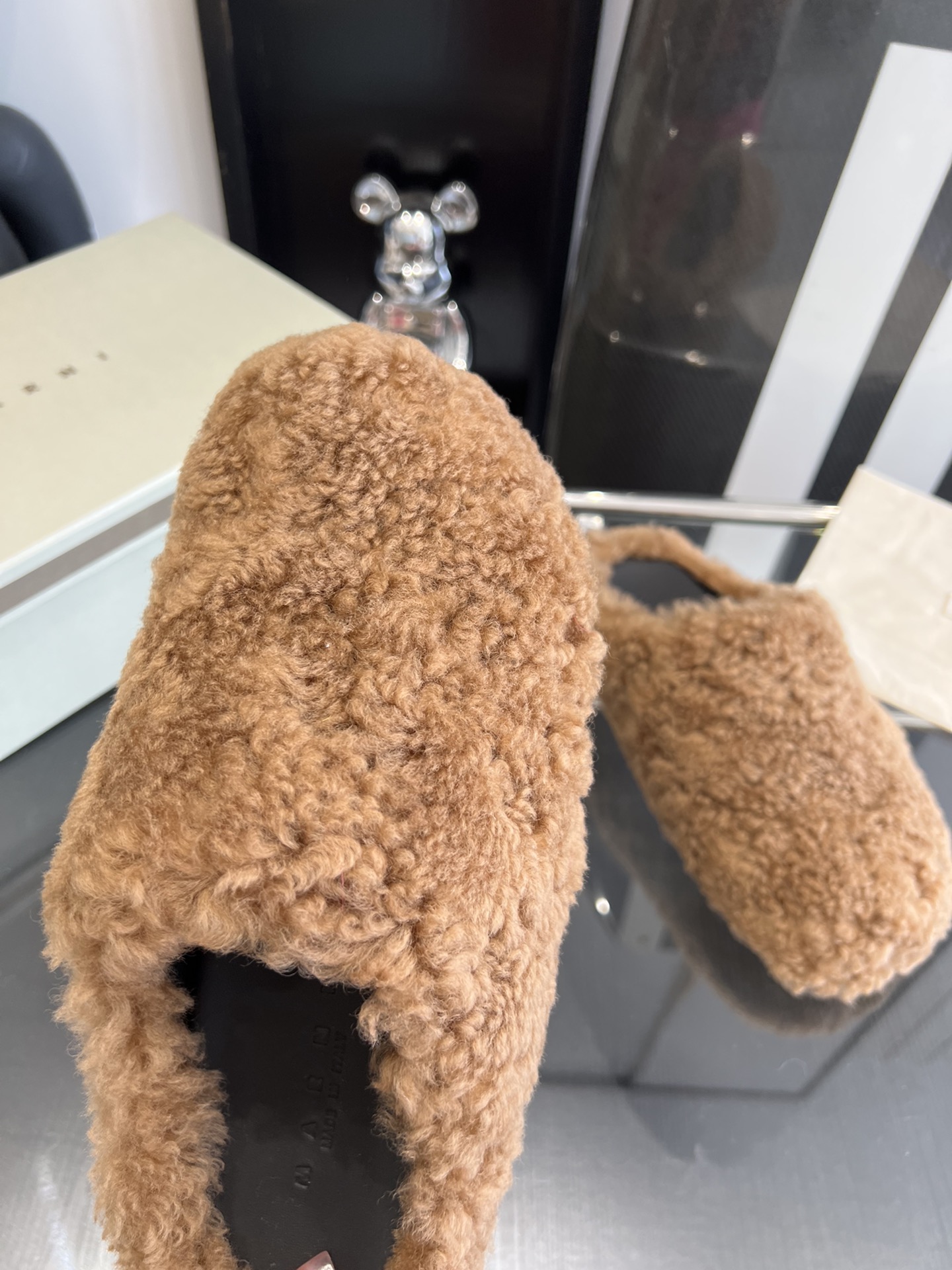 Marni Fussbett Sabot Slide Caramel PB SBMS004601 LM071 00M24