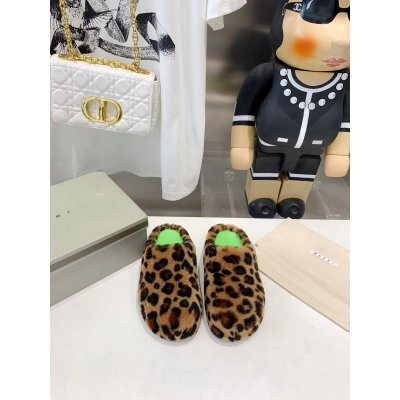 Marni Fussbett Sabot Slide Leopard PB SBMS004601 LM071 00M24 02