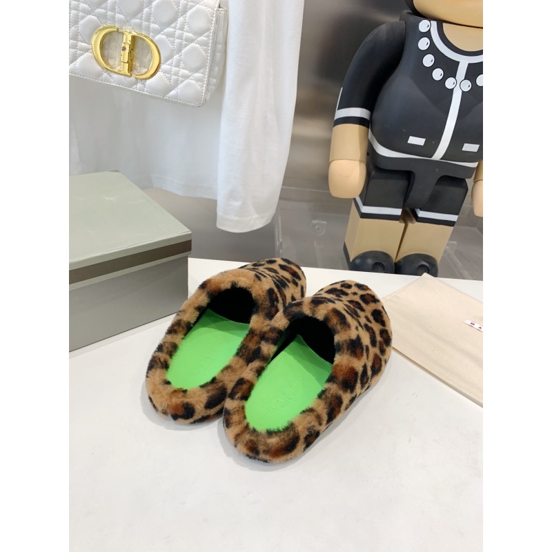 Marni Fussbett Sabot Slide Leopard PB SBMS004601 LM071 00M24