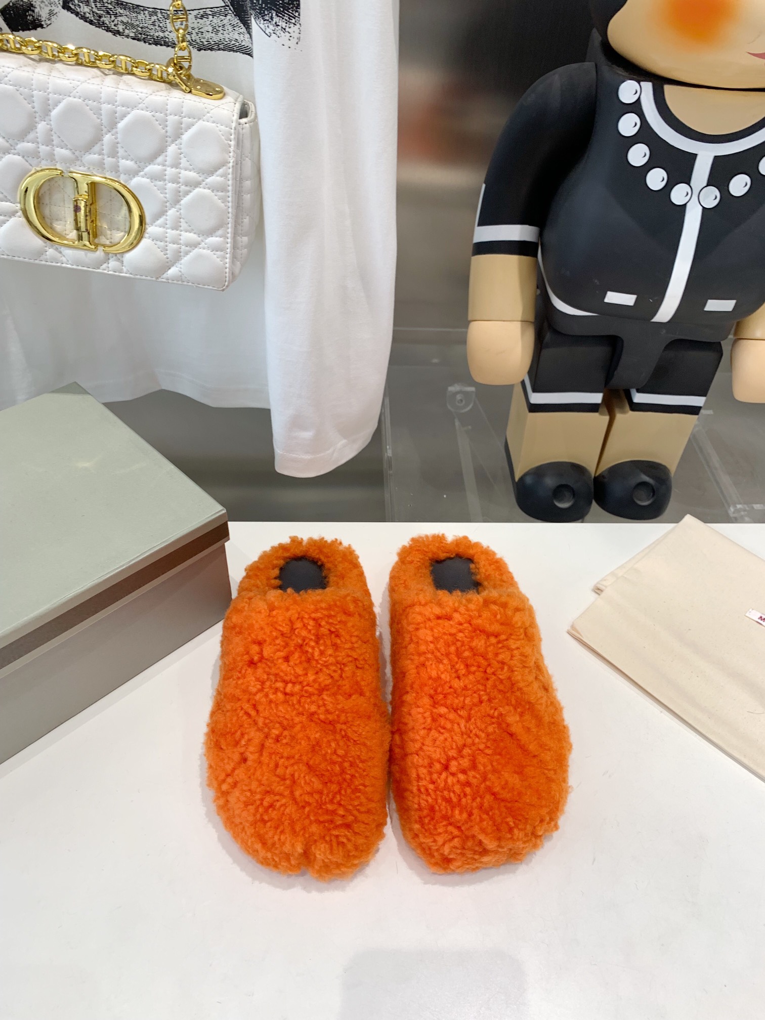 Marni Fussbett Sabot Slide Orange PB SBMS004601 LM071 00M24