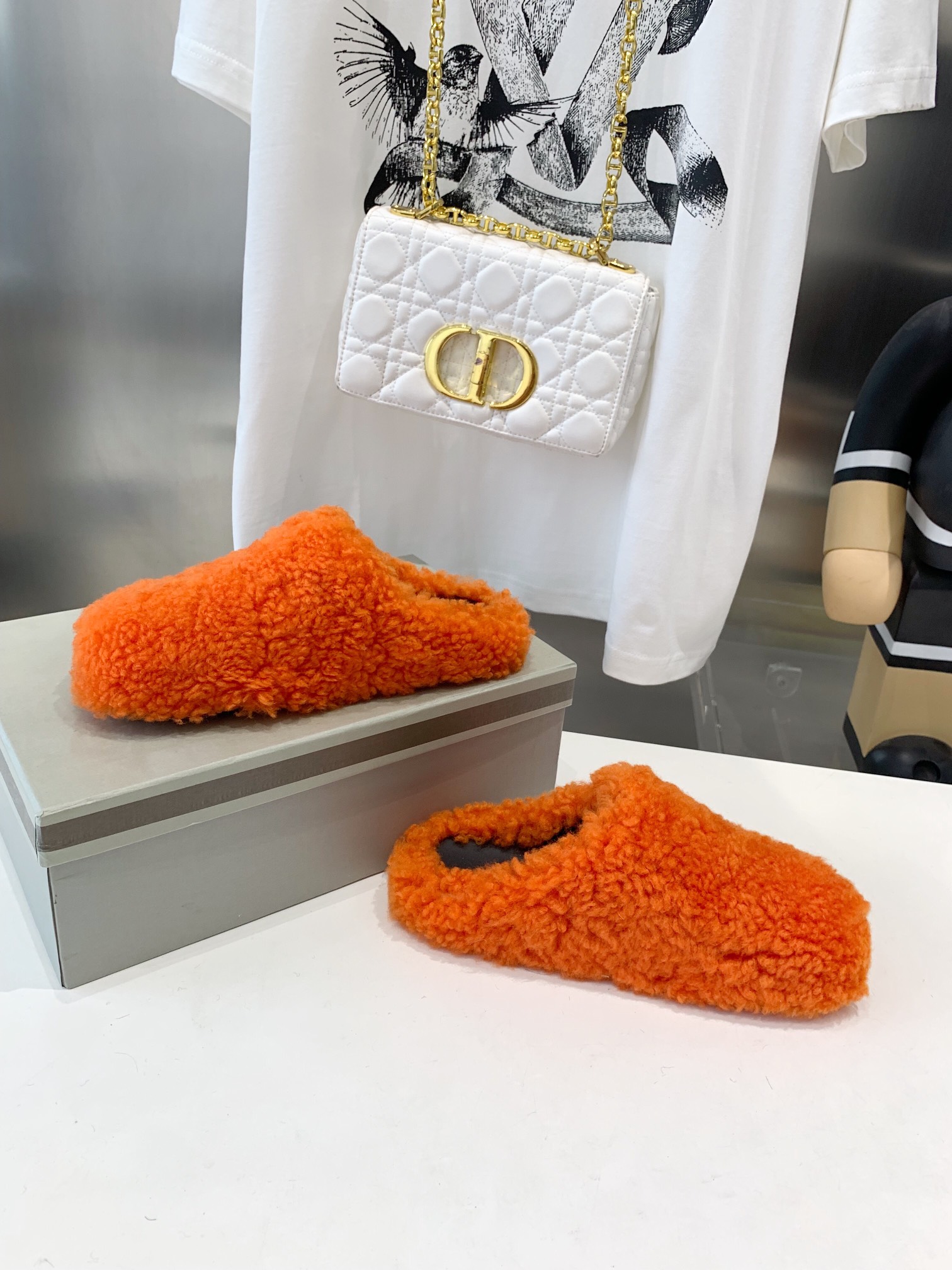 Marni Fussbett Sabot Slide Orange PB SBMS004601 LM071 00M24