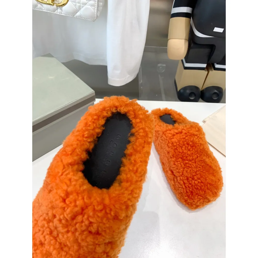 Marni Fussbett Sabot Slide Orange PB SBMS004601 LM071 00M24