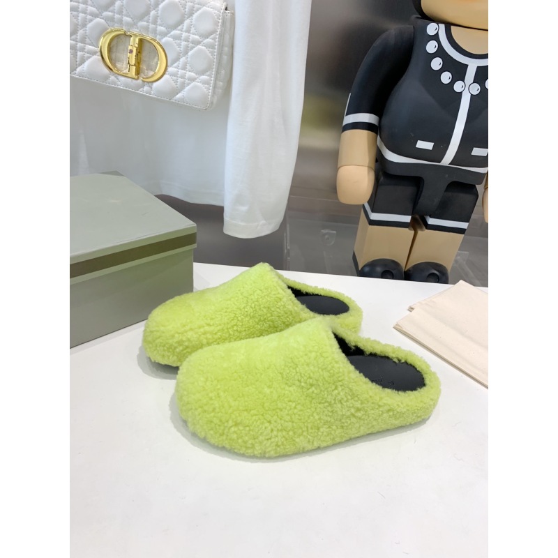 Marni Fussbett Sabot Slide Green PB SBMS004601 LM071 00M24
