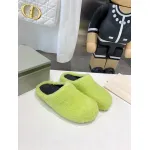 Marni Fussbett Sabot Slide Green PB SBMS004601 LM071 00M24
