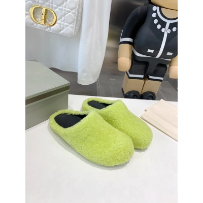 Marni Fussbett Sabot Slide Green PB SBMS004601 LM071 00M24 01