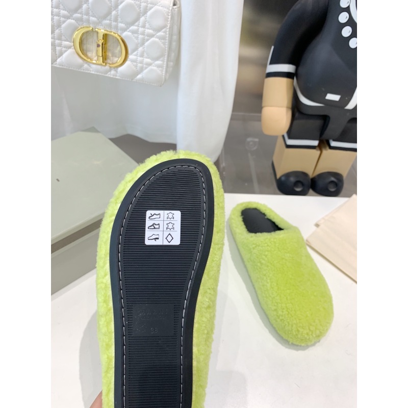 Marni Fussbett Sabot Slide Green PB SBMS004601 LM071 00M24