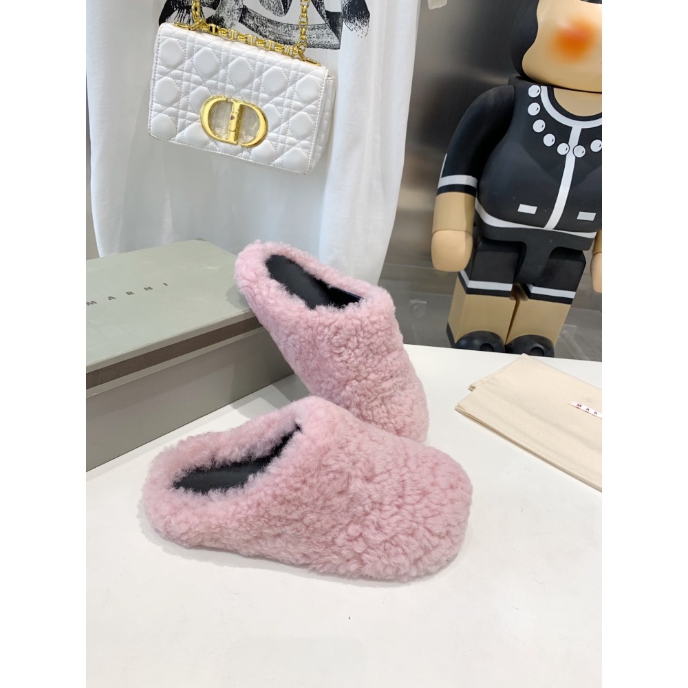 Marni Fussbett Sabot Slide Pink PB SBMS004601 LM071 00M24