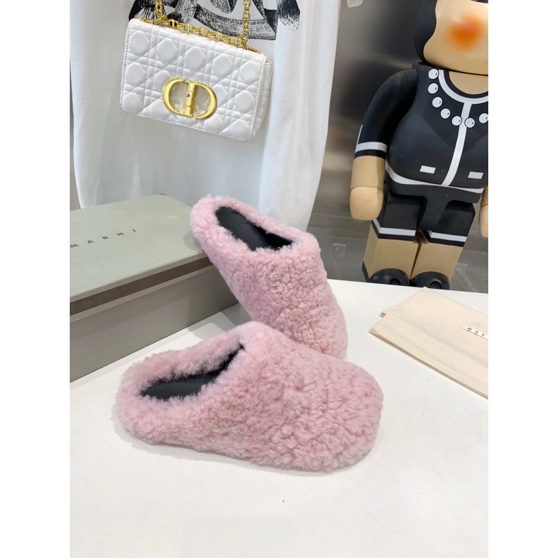 Marni Fussbett Sabot Slide Pink PB SBMS004601 LM071 00M24