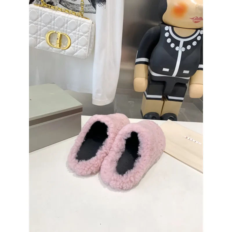 Marni Fussbett Sabot Slide Pink PB SBMS004601 LM071 00M24