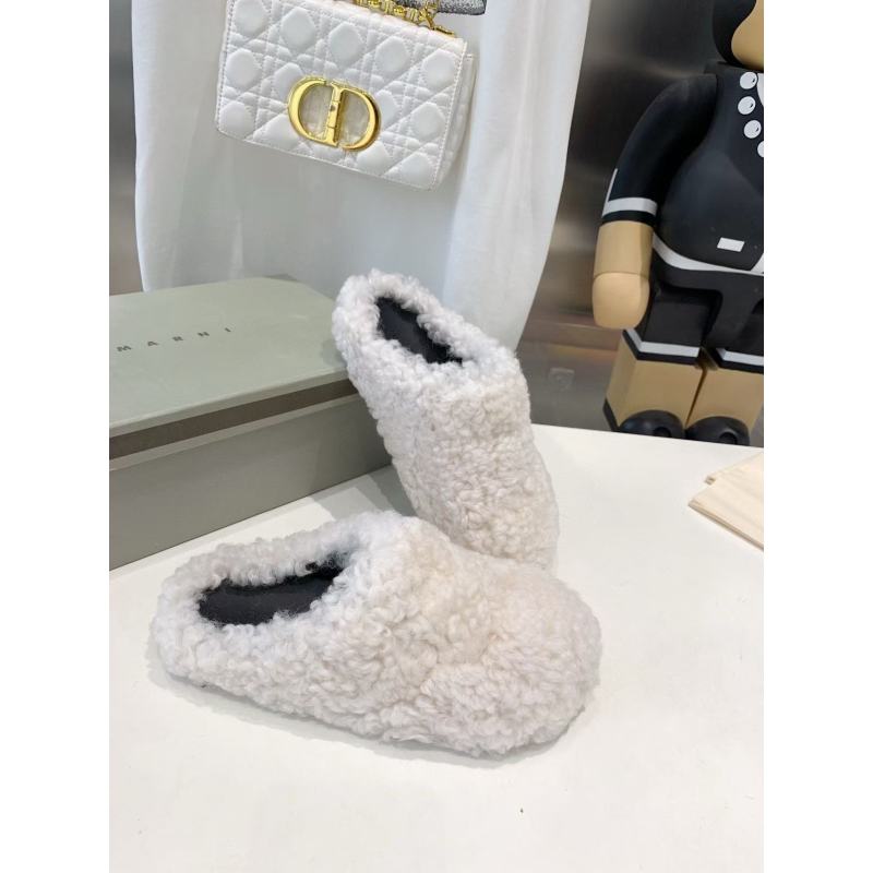 Marni Fussbett Sabot Slide White PB SBMS004601 LM071 00M24