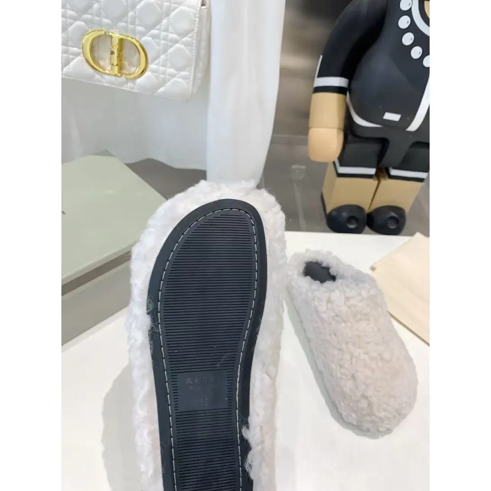 Marni Fussbett Sabot Slide White PB SBMS004601 LM071 00M24