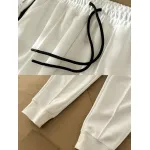 Nike Sportswear Women's Tech Fleece Windrunner Full-Zip Hoodie & Joggers Sweatpants Set Black/Grey/White YZ FB83397 FB8331