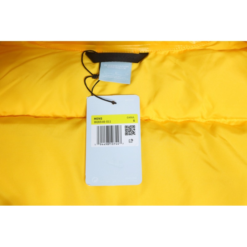 Nike X Drake Nocta Puffer Jacket Yellow CK 4802023038