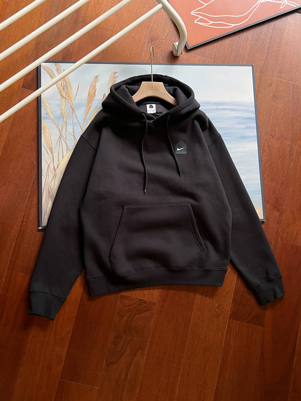 Nike x DSM Sportswear Tech FleeceHoodie & Joggers Sweatpants Set Black/Grey YZ DJ2760-010-063 DJ2767-010-063