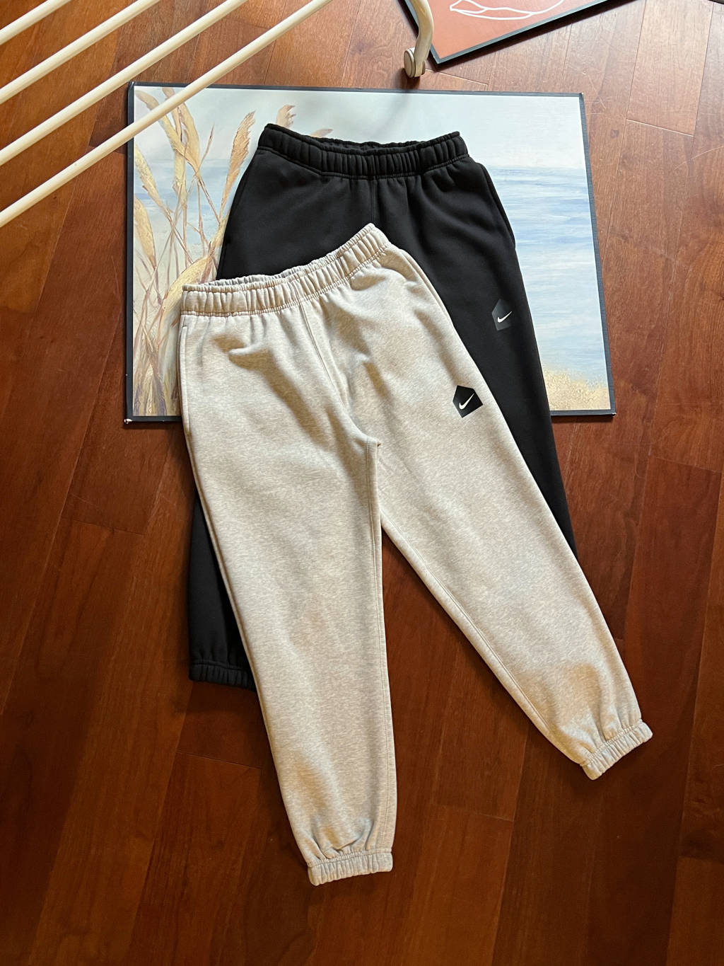 Nike x DSM Sportswear Tech FleeceHoodie & Joggers Sweatpants Set Black/Grey YZ DJ2760-010-063 DJ2767-010-063