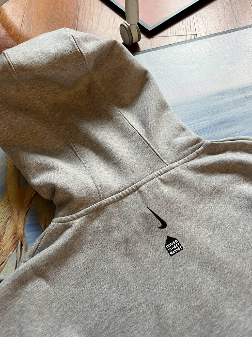 Nike x DSM Sportswear Tech FleeceHoodie & Joggers Sweatpants Set Black/Grey YZ DJ2760-010-063 DJ2767-010-063