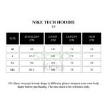 Nike x DSM Sportswear Tech FleeceHoodie & Joggers Sweatpants Set Black/Grey YZ DJ2760-010-063 DJ2767-010-063