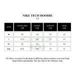 Nike x DSM Sportswear Tech FleeceHoodie & Joggers Sweatpants Set Black/Grey YZ DJ2760-010-063 DJ2767-010-063