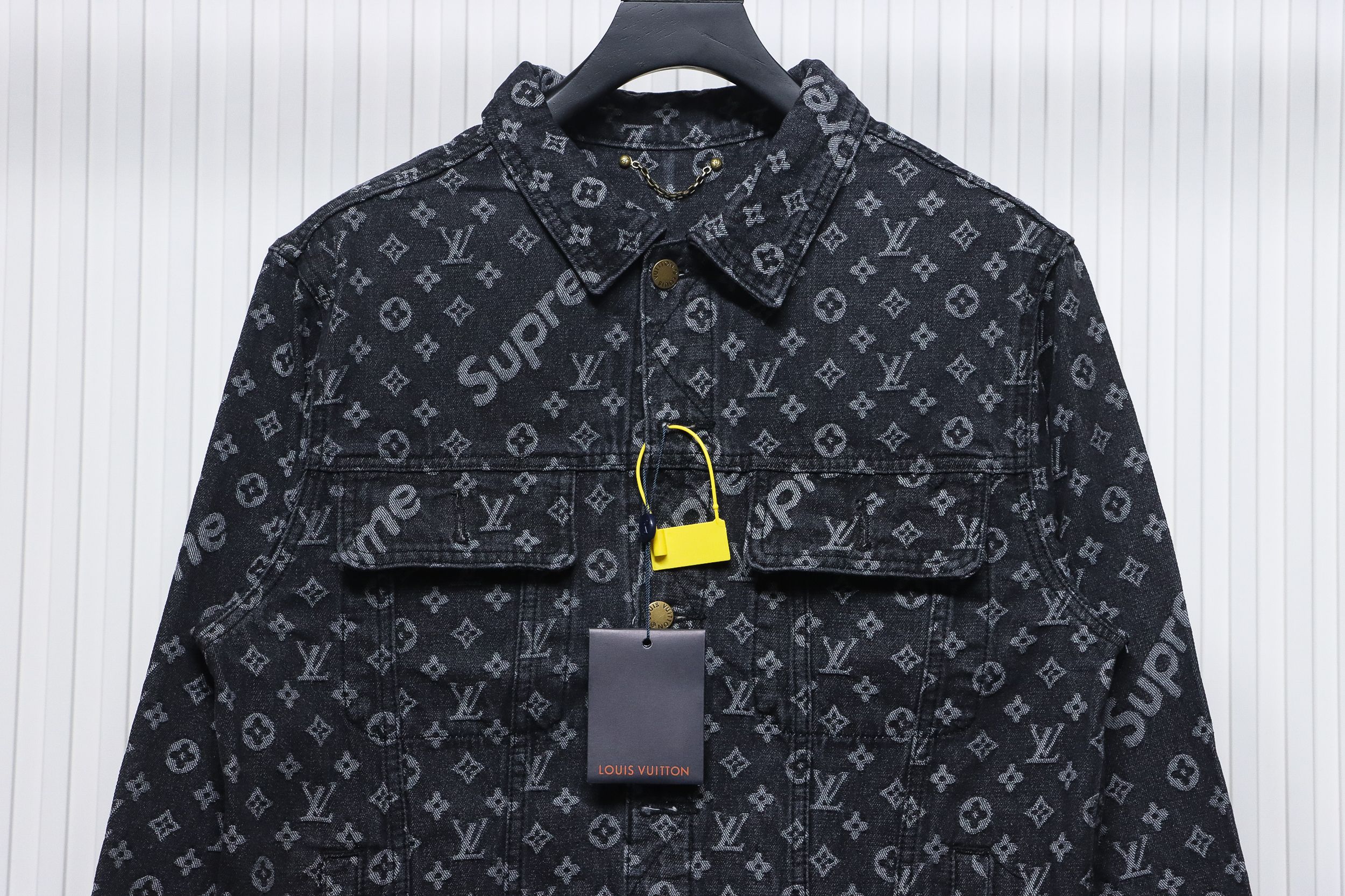Louis Vuitton x Supreme Denim Jacket Black CK 2802023018