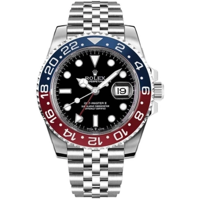 Rolex GMT-Master II Pepsi 40mm Men's Luxury Watch 126710BLRO-0001 01