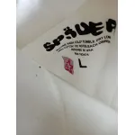 Sp5der OG Rhinestone Hoodie White YZ EG938