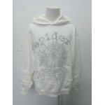 Sp5der OG Rhinestone Hoodie White YZ EG938