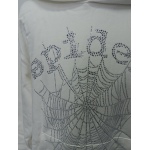 Sp5der OG Rhinestone Hoodie White YZ EG938