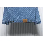 Supreme x Louis Vuitton Jacquard Denim Trucker Jacket Blue CK 2802023018
