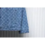 Supreme x Louis Vuitton Jacquard Denim Trucker Jacket Blue CK 2802023018