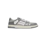 Amiri Gray Crystal Skel Top Low Sneakers PB380241127