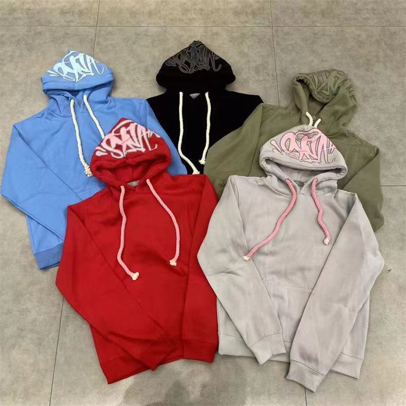 Syna World Hoodies & Pants Tracksuit Grey/Blue/Green/Red/Black Set YZ 241203