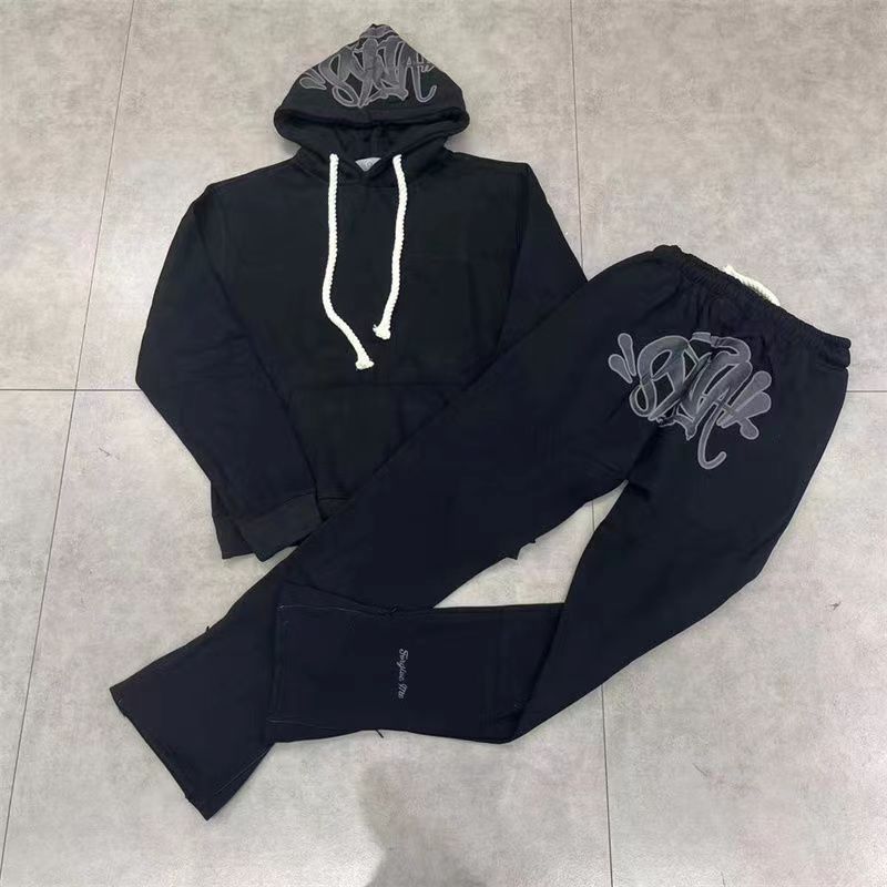 Syna World Hoodies & Pants Tracksuit Grey/Blue/Green/Red/Black Set YZ 241203