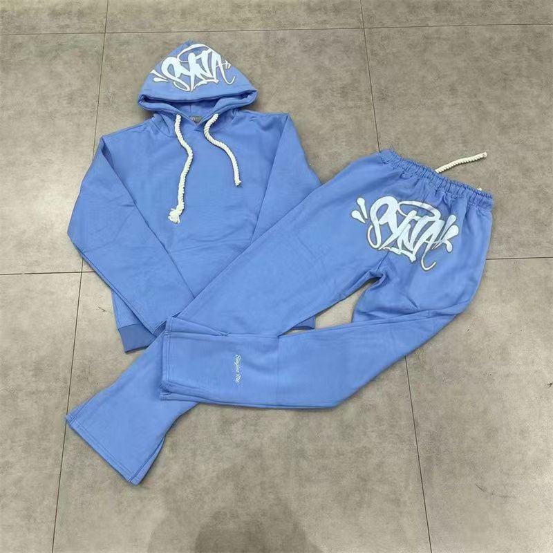 Syna World Hoodies & Pants Tracksuit Grey/Blue/Green/Red/Black Set YZ 241203