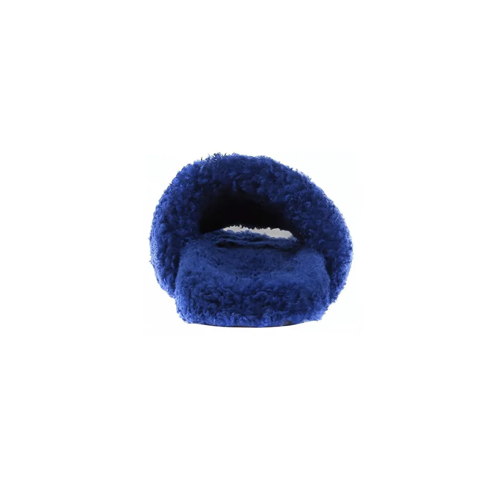 Balenciaga Furry Slide Blue CK 654747W2DO14096（QC needs at least 5 days or more）