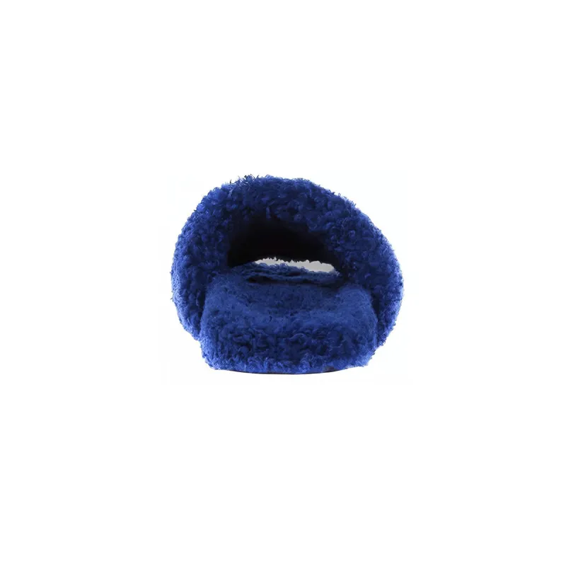 Balenciaga Furry Slide Blue CK 654747W2DO14096（QC needs at least 5 days or more）