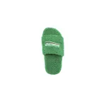 Balenciaga Furry Slide Green CK 654261W2DO13060（QC needs at least 5 days or more）