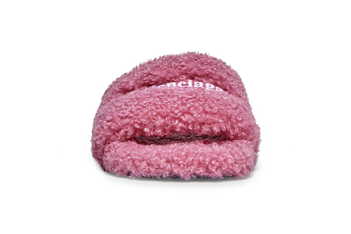 Balenciaga Furry Slide Pink CK 654261W2DO15596（QC needs at least 5 days or more）
